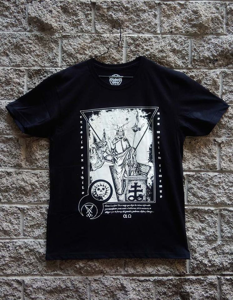 Playera "La resurrección de Lucifer" - Regnum Tenebris - Hombre