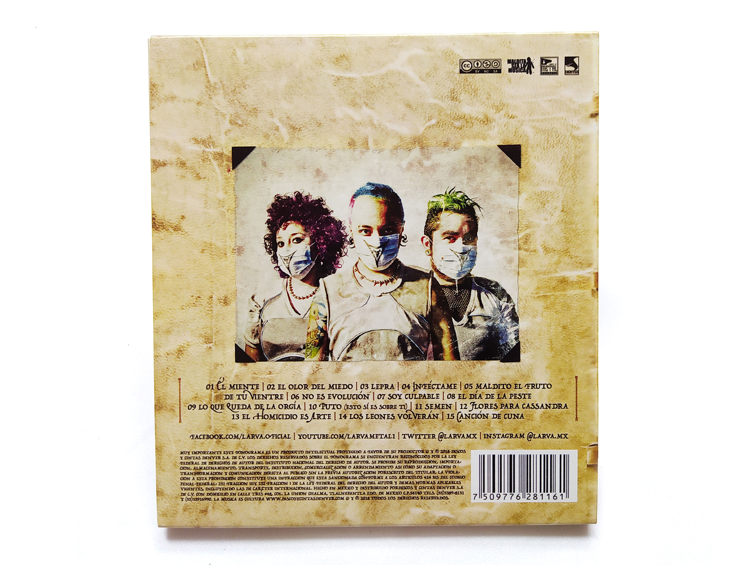 LARVA - El Día de la Peste - CD Digi