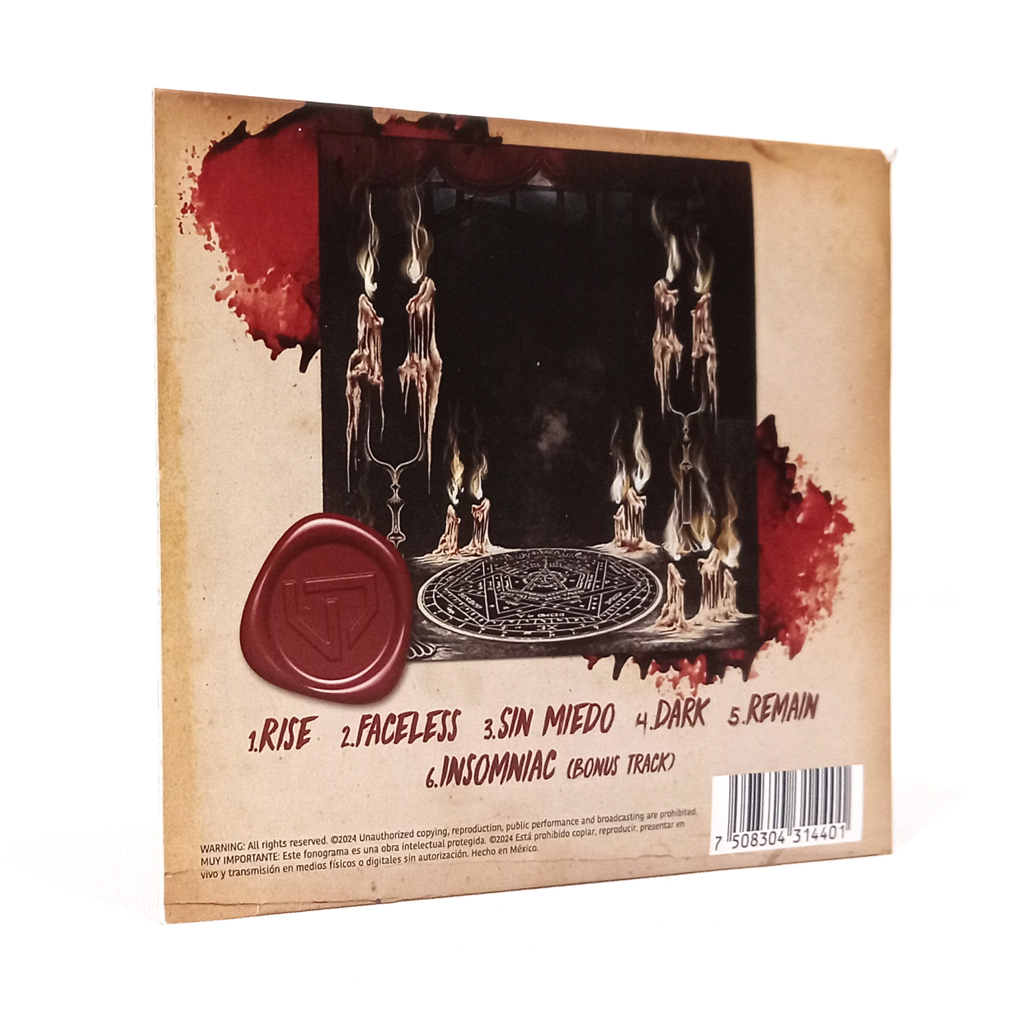 VELVET DARKNESS - Rise - CD Digi