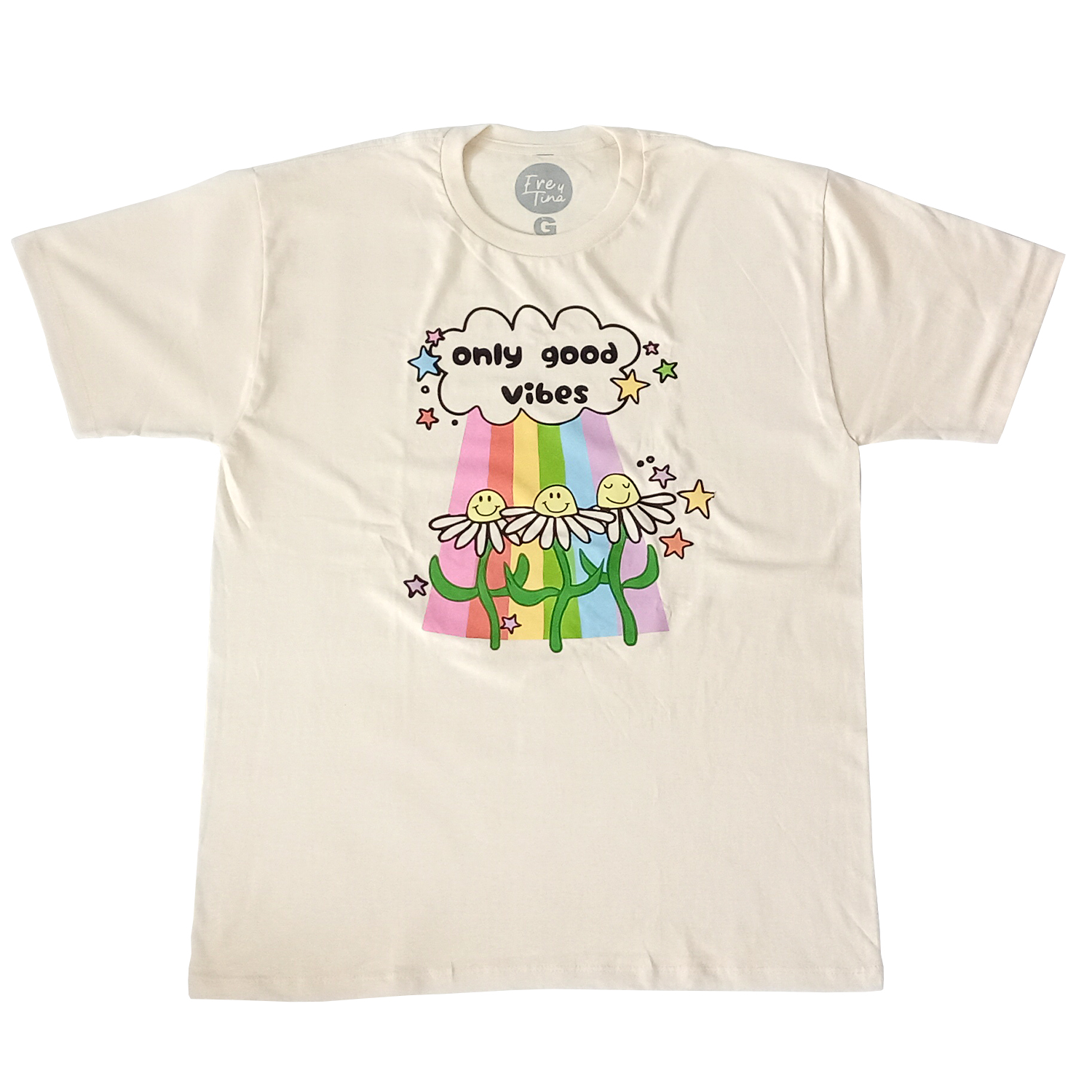 ERE Y TINA - Only Good Vibes - Playera