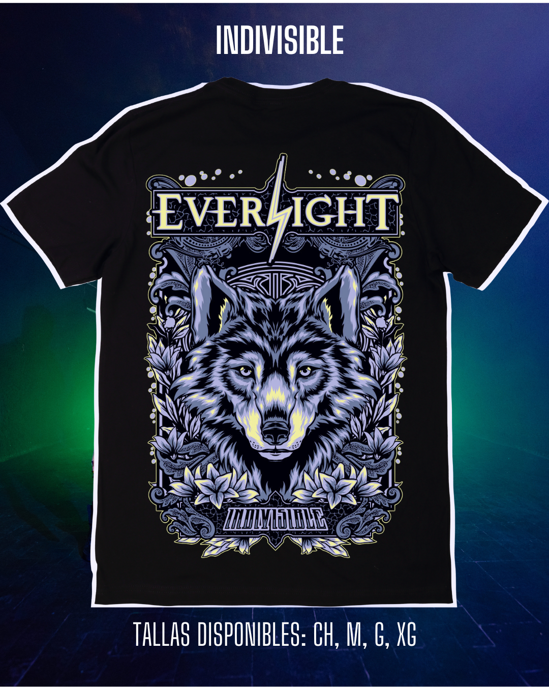 EVERLIGHT - Indivisible Wolf - Playera